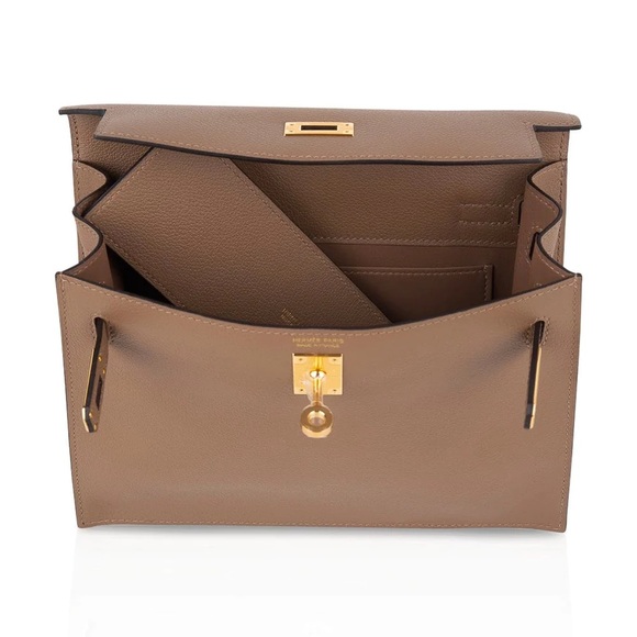 Hermes Kelly Danse Beige de Weimar - Picture 10 of 10